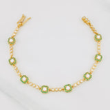 Bracelet Halo 9.6g / 7 in / 2.7mm Yellow Gold 18K