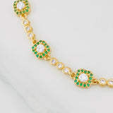 Bracelet Halo 9.6g / 7 in / 2.7mm Yellow Gold 18K
