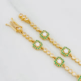 Bracelet Halo 9.6g / 7 in / 2.7mm Yellow Gold 18K