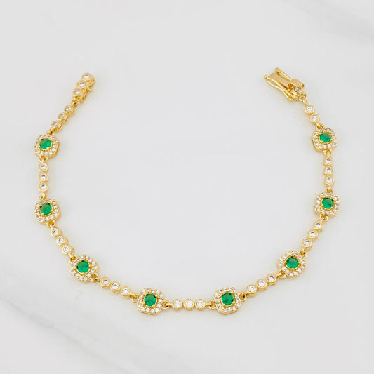 Bracelet Halo 9.2g / 7 in / 2.6mm Yellow Gold 18K