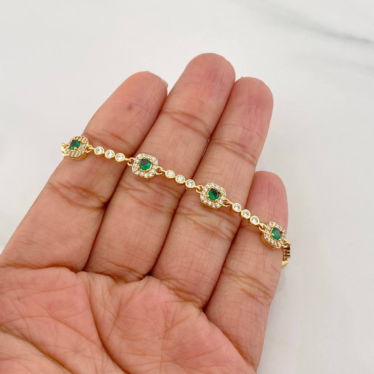 Bracelet Halo 9.2g / 7 in / 2.6mm Yellow Gold 18K
