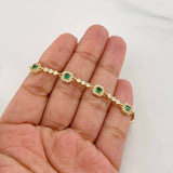 Bracelet Halo 9.2g / 7 in / 2.6mm Yellow Gold 18K