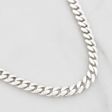 Cadena Cubana 48.75 g / 24 1/2 in / 5.65 mm Plata 950