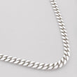 Cadena Cubana 40.35 g / 27 1/2 in / 4.65 mm Plata 950