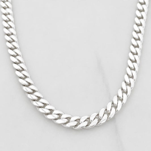 Cadena Cubana 47.9 g / 24 1/2 in / 5.62 mm Plata 925