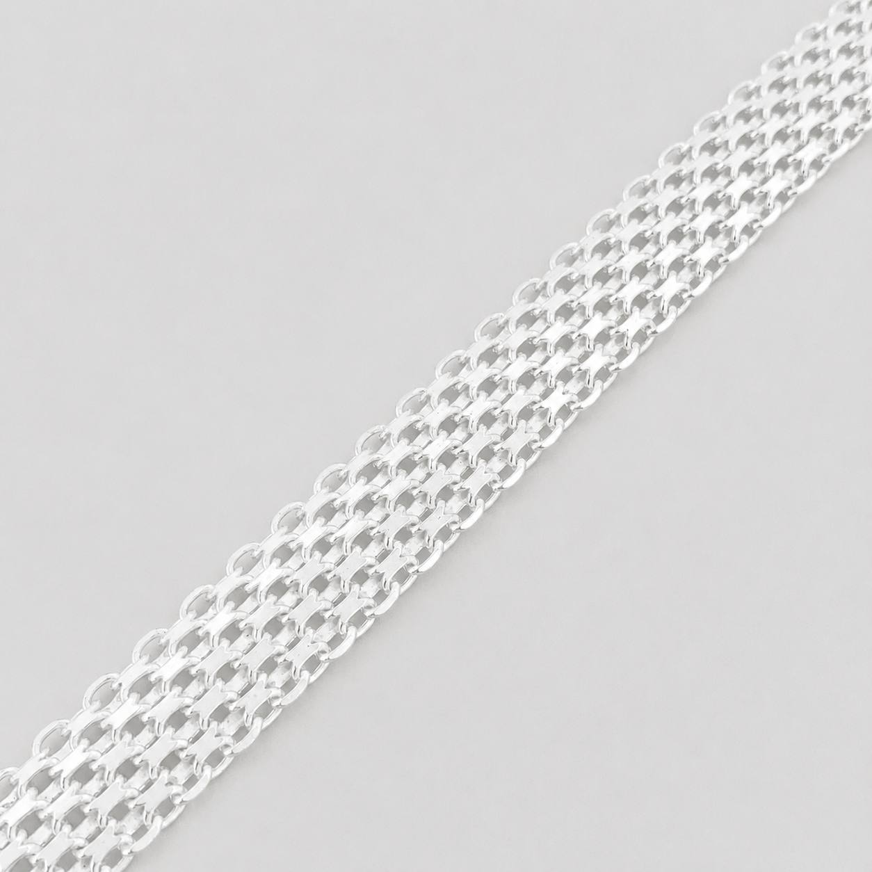 Pulso Chino 14.05 g / 8 1/4 in / 11.75 mm Plata 925