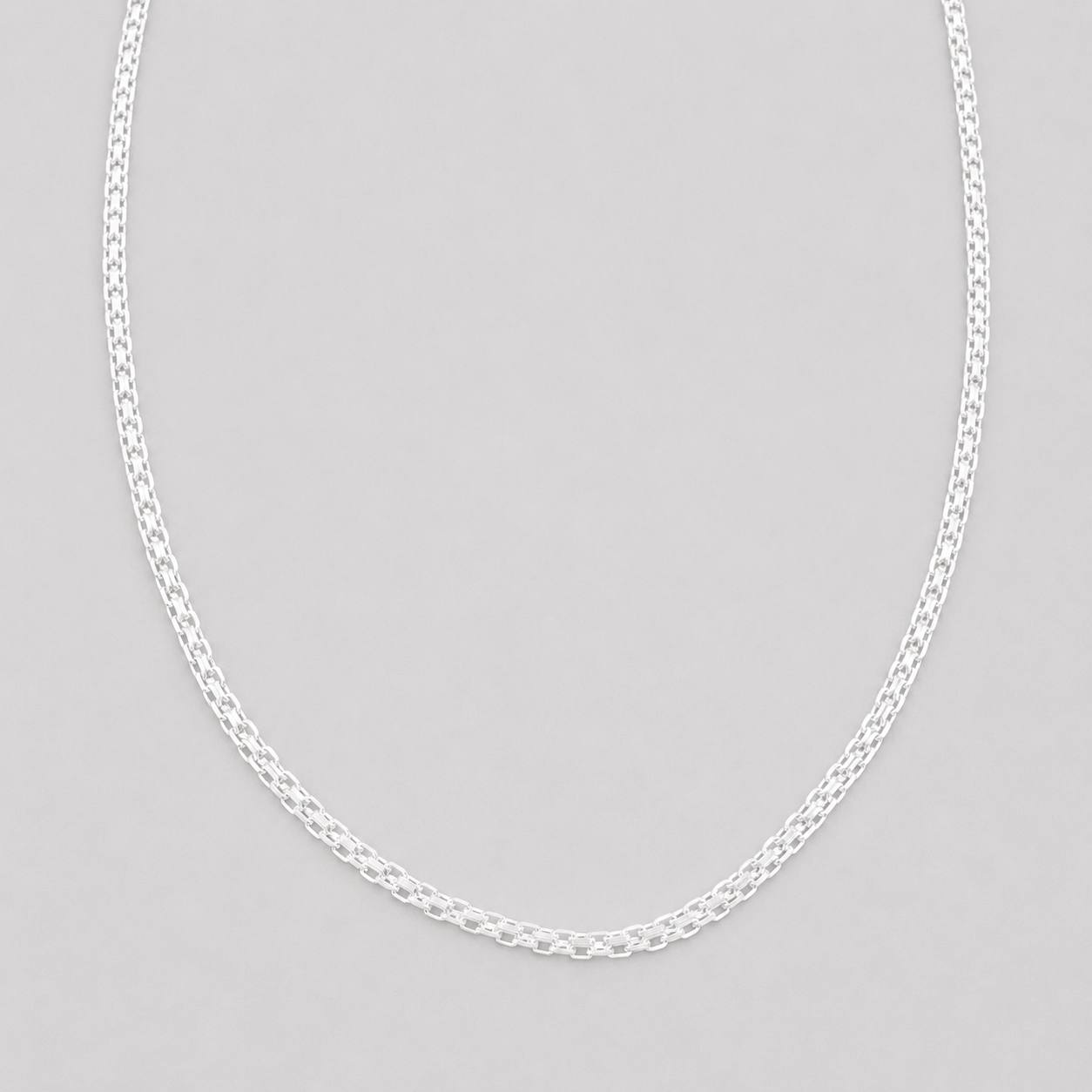 Cadena China 2.25 g / 17 3/4 in / 1.36 mm Plata 925