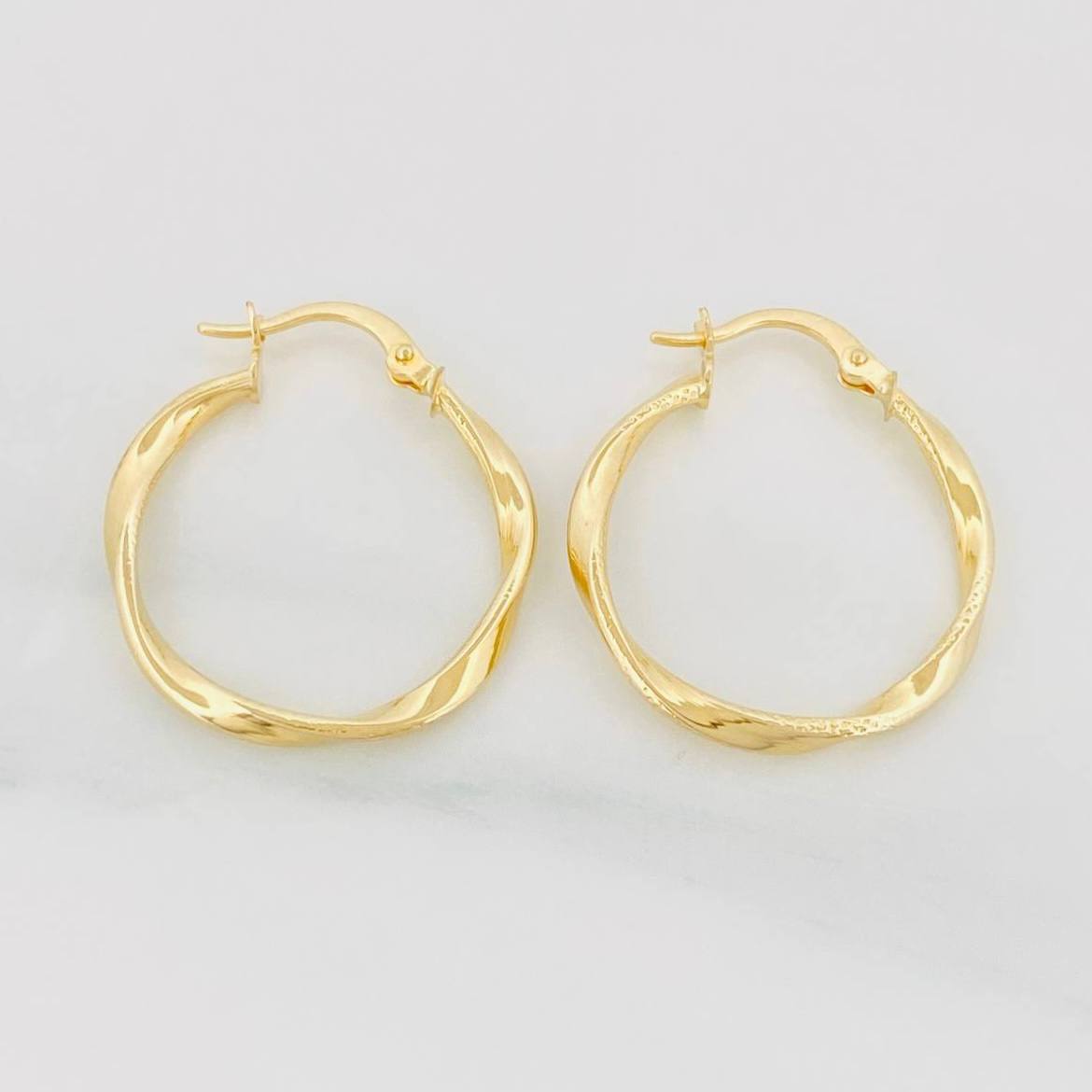 Candongas Eve 1.5g / 1 in Oro Amarillo 18K