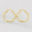 Candongas Eve 1.5g / 1 in Oro Amarillo 18K