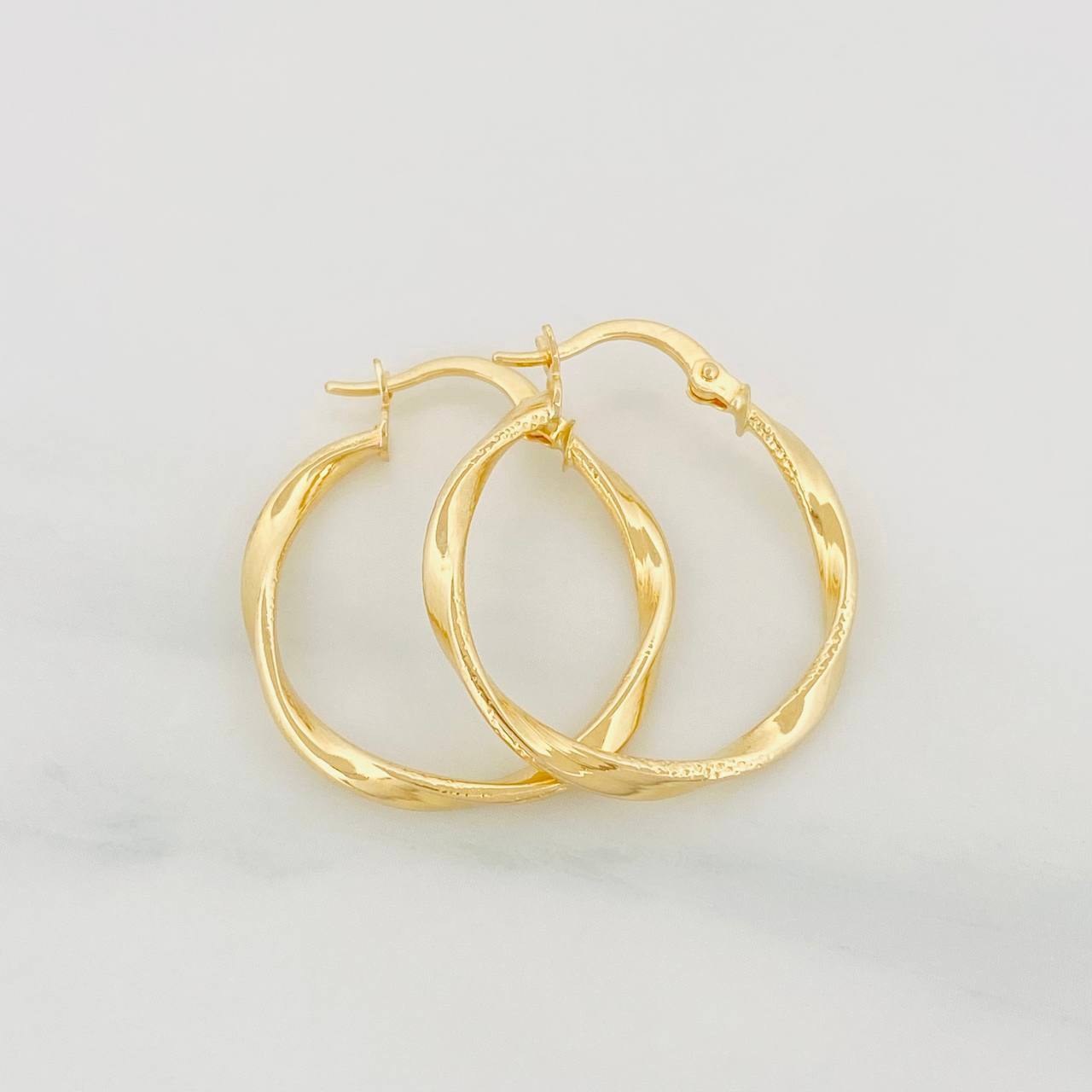 Candongas Eve 1.5g / 1 in Oro Amarillo 18K