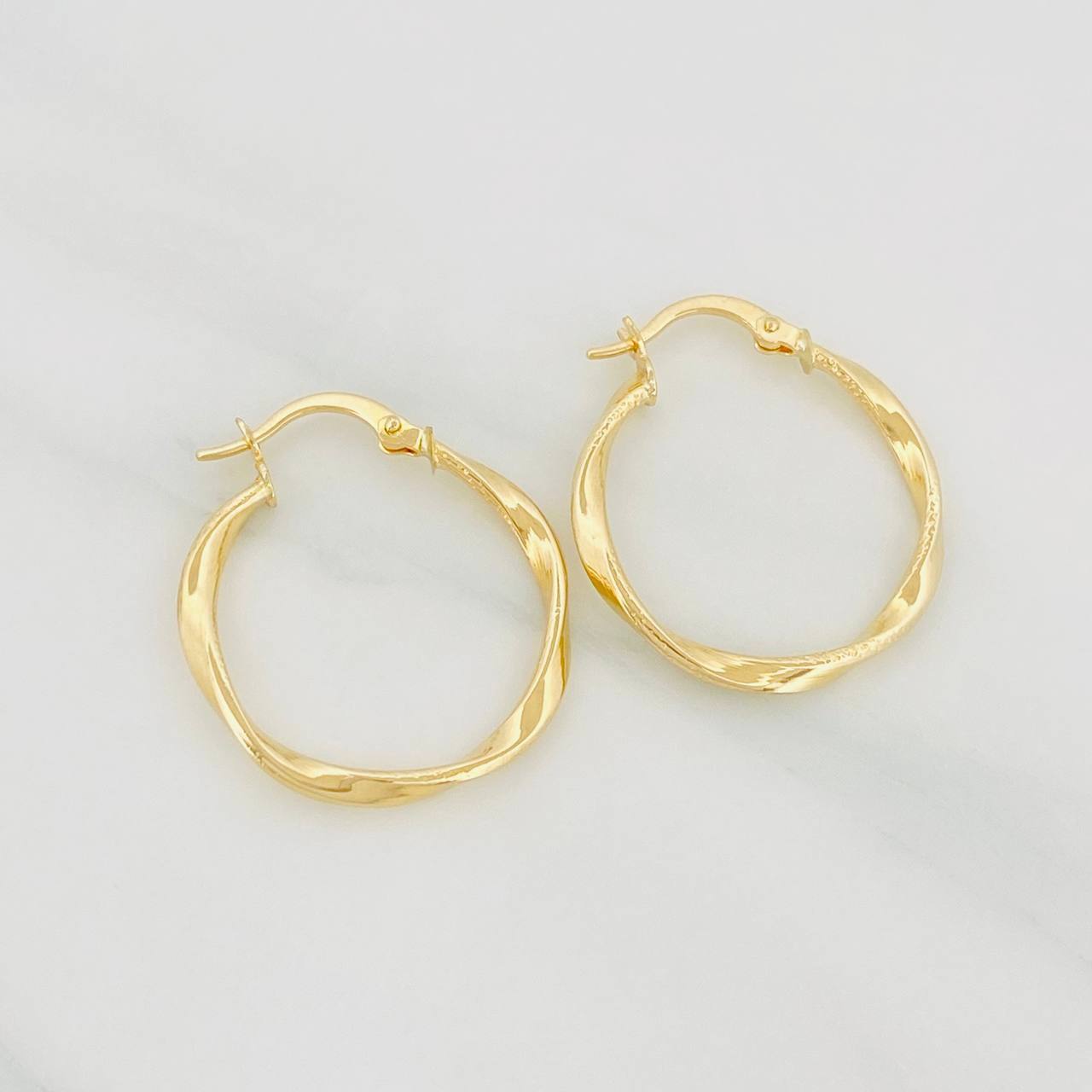 Candongas Eve 1.5g / 1 in Oro Amarillo 18K