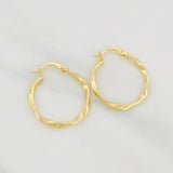 Candongas Eve 1.5g / 1 in Oro Amarillo 18K