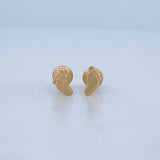 Stud Earrings Earrings 0.5gr / Smooth Yellow Gold &