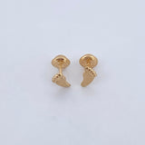 Stud Earrings Earrings 0.5gr / Smooth Yellow Gold &