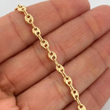 Tobillera GC 3.6gr / 10 in / 4.04mm Oro Amarillo 18K %