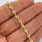 Tobillera GC 3.6gr / 9 3/4 in / 4mm Oro Amarillo 18K &