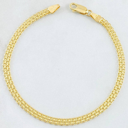 Bismark Bracelet 5.1gr / 8 1/2 in / 18K Gold +1 ©