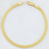 Bismark Bracelet 5.15gr / 7 3/4 in / 18K Gold +1 $