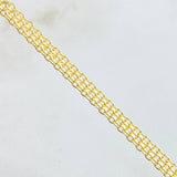 Bismark Bracelet 5.15gr / 7 3/4 in / 18K Gold +1 $