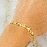 Bismark Bracelet 5.15gr / 7 3/4 in / 18K Gold +1 $