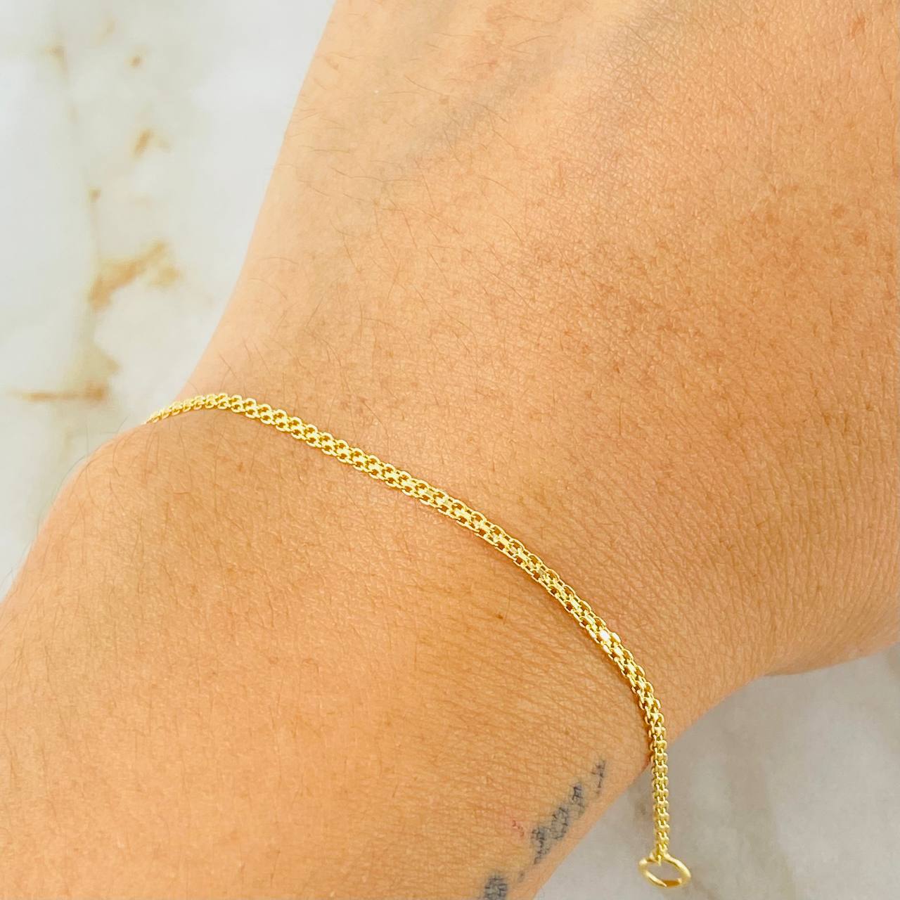 Bismark Bracelet 1.2gr / 7 1/4 in / 18K Gold +1 ©