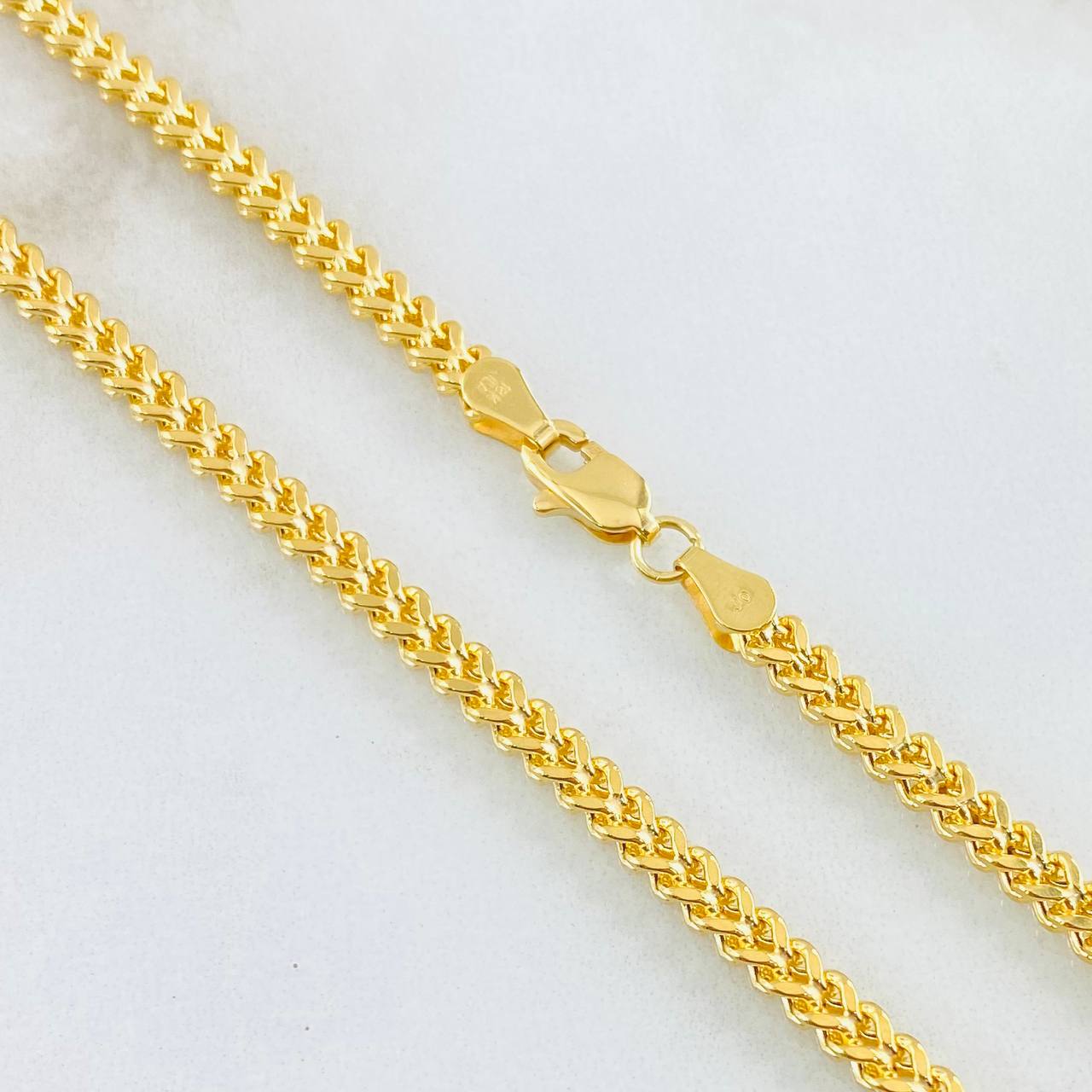 Franco Chain 15.75gr / 25.5in / 18K Gold +3$