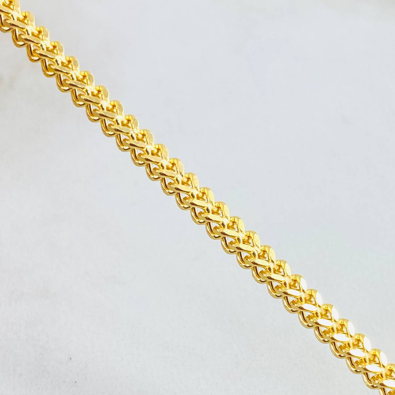 Franco Chain 15.75gr / 25.5in / 18K Gold +3$