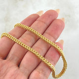 Franco Chain 15.75gr / 25.5in / 18K Gold +3$