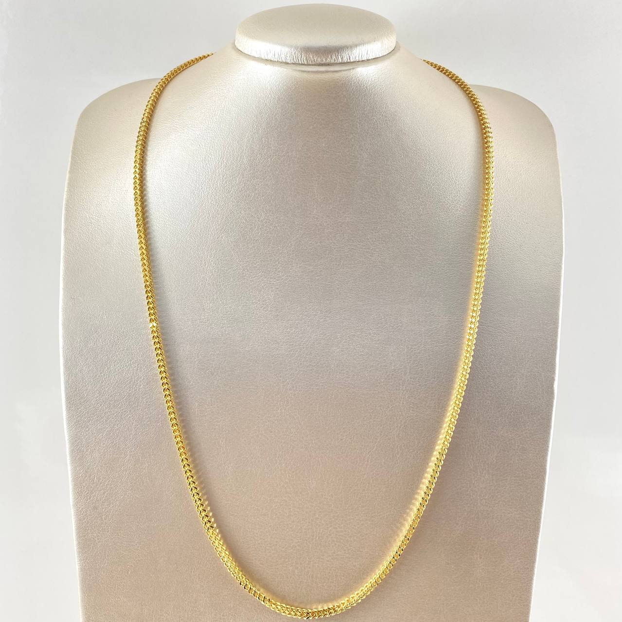 Franco Chain 15.75gr / 25.5in / 18K Gold +3$