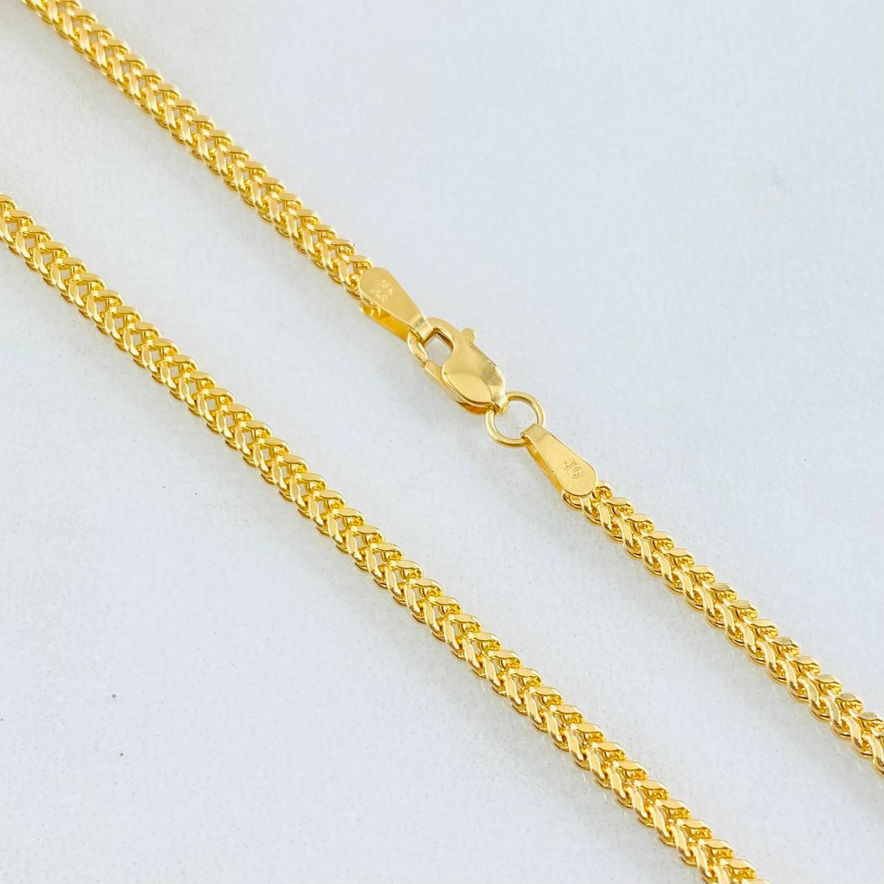 Franco Chain 7.7gr / 25 1/2 in / 18K Gold +3 ©