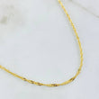 Cadena Singapur 5.05gr / 23 1/2 in / Oro Amarillo +3 18K ©