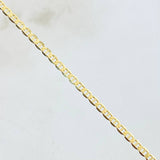 Cadena Escalera 4gr / 23 1/2 in / Oro Amarillo +3 18K ©