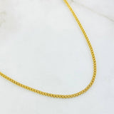 Bismark Chain 4.65gr / 19 3/4 in / 18K Gold +1