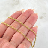 Bismark Chain 5.45gr / 23 1/2 in / 18K Gold +1 ©