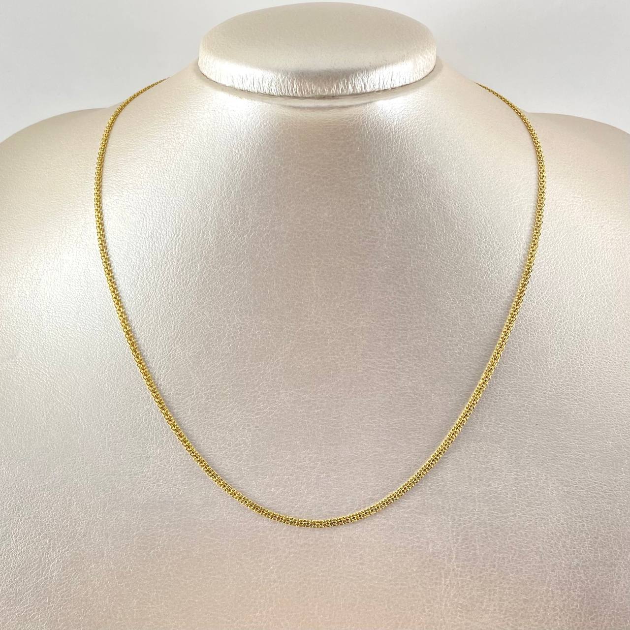 Cadena China 4.7gr / 19 3/4 in / Oro Amarillo +1 18K ©
