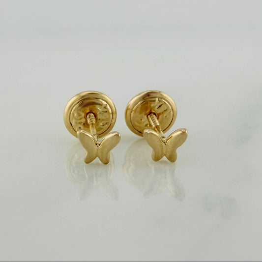 Topos Mariposa 0.5 g / in / 3.35 mm Oro Amarillo 18K