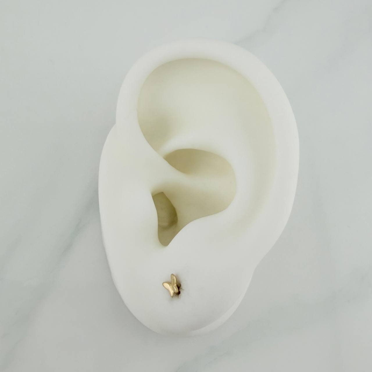 Topos Mariposa 0.5 g / in / 3.35 mm Oro Amarillo 18K