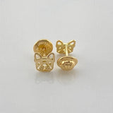 Topos Rostro Perro 0.75 g / in / 6.05 mm Oro Amarillo 18K