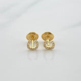 Topos Herradura 0.65 g / in / 5.42 mm Oro Amarillo 18K