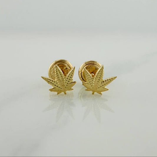 Topos Hojas 0.75 g / in / 6.22 mm Oro Amarillo 18K
