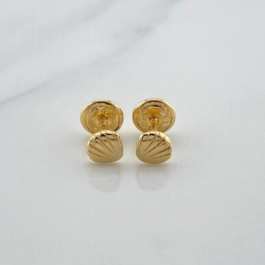Topos Conchas 0.8 g / in / 4.65 mm Oro Amarillo 18K