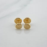 Topos Conchas 0.8 g / in / 4.65 mm Oro Amarillo 18K