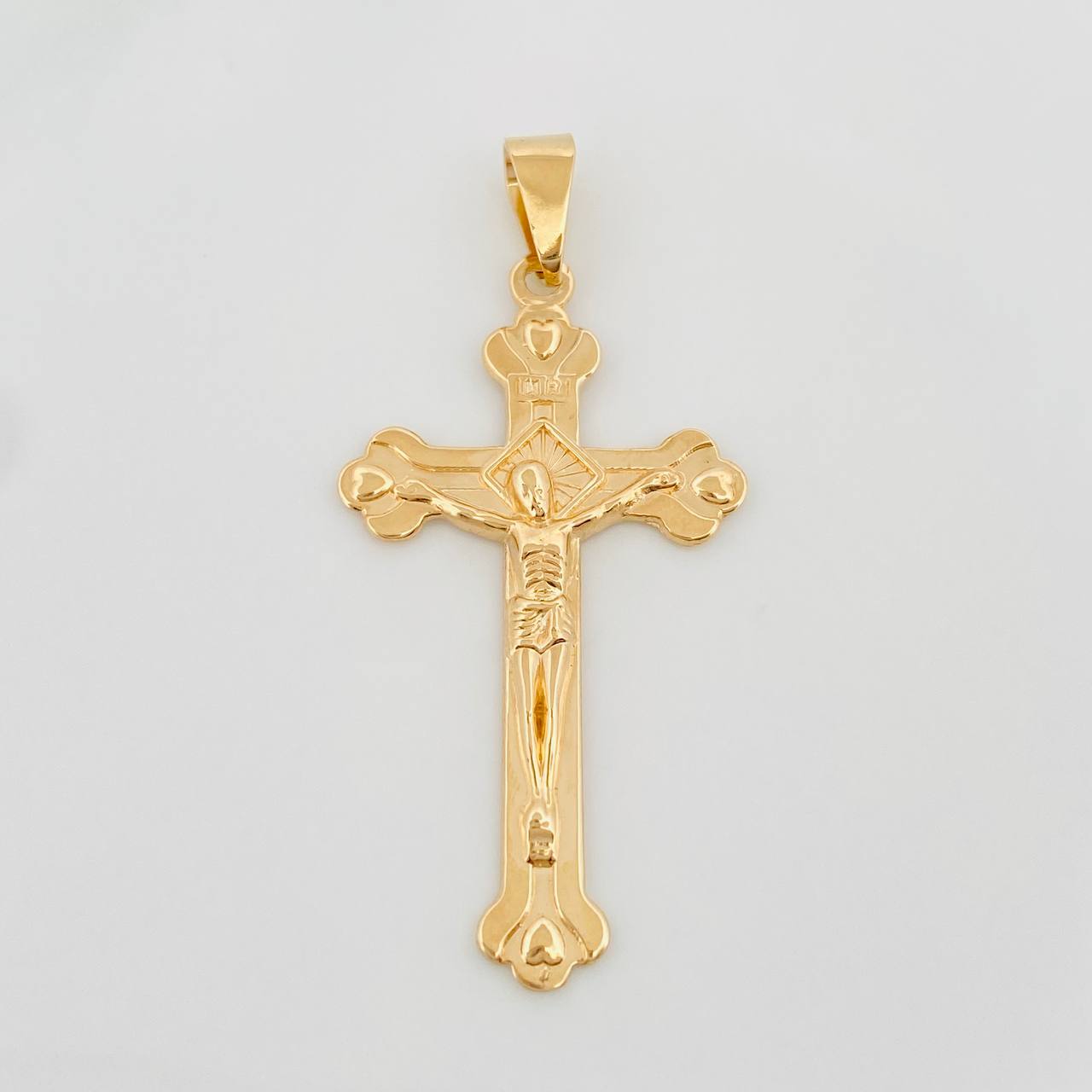 Dije Cruz Cristo 4.05 g / 1 3/4 in Oro Amarillo 18K