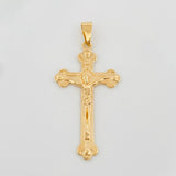 Dije Cruz Cristo 4.05 g / 1 3/4 in Oro Amarillo 18K