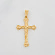 Dije Cruz Cristo 3.35 g / 1 1/2 in Oro Amarillo 18K