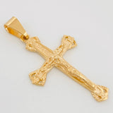 Dije Cruz Cristo 3.35 g / 1 1/2 in Oro Amarillo 18K