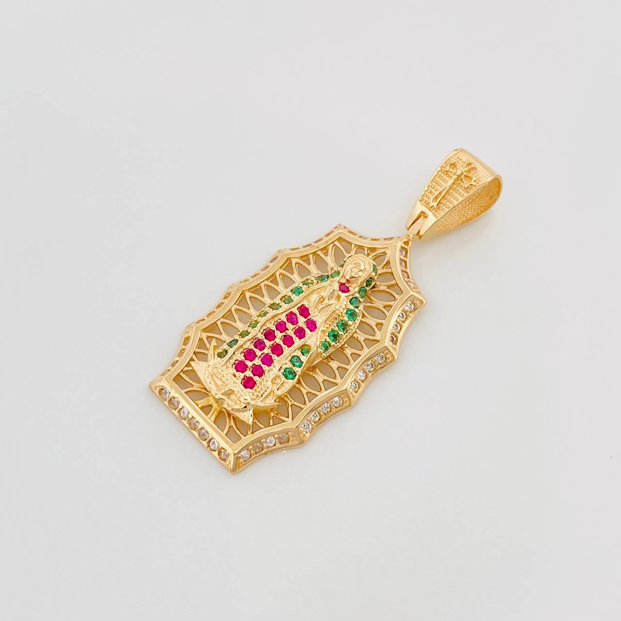 Dije Virgen De Guadalupe 5.1 g / 1 1/2 in Oro Amarillo 18K