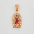 Dije Virgen De Guadalupe 7.35 g / 2 in Oro Rosa 18K