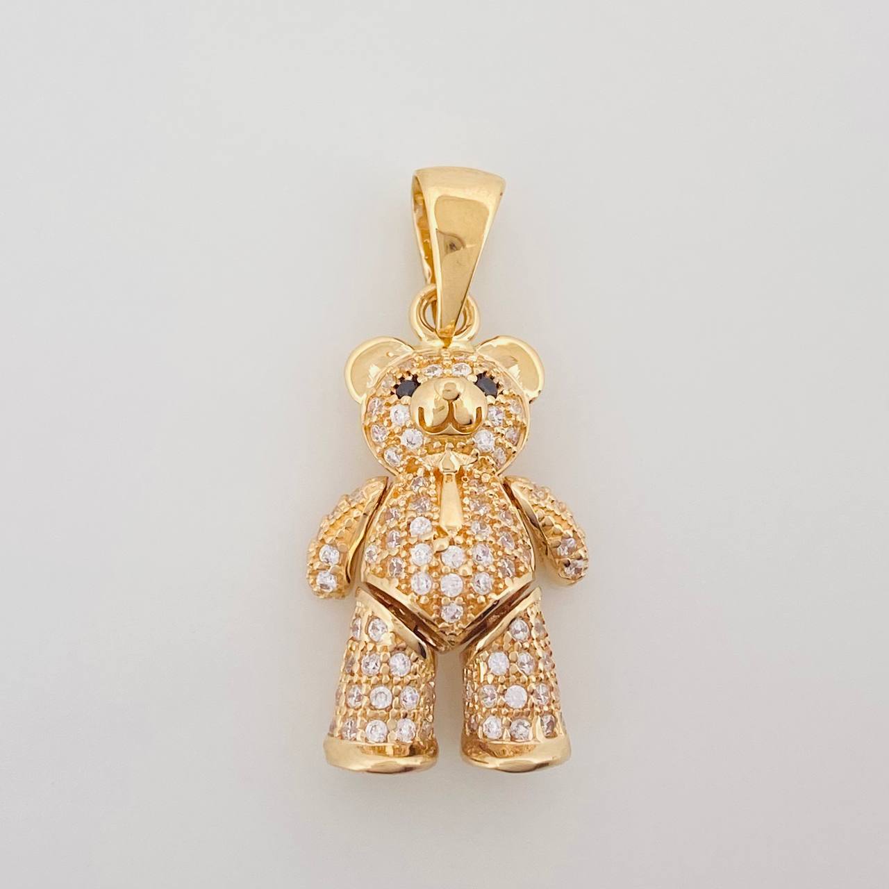Dije Oso Articulado 4.35 g / 1 in Oro Amarillo 18K
