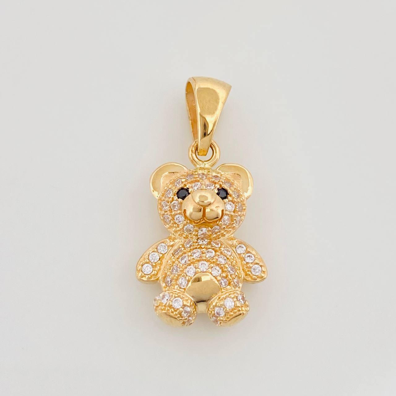 Dije Oso Articulado 3.25 g / 1 in Oro Amarillo 18K